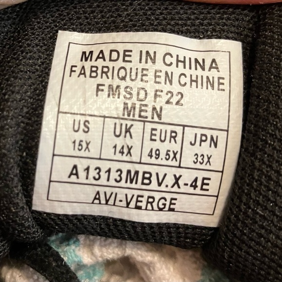 Avía Avi-Verge Men’s Sneakers Athletic Black Memory Foam Cross Trainers 15X - Picture 7 of 7